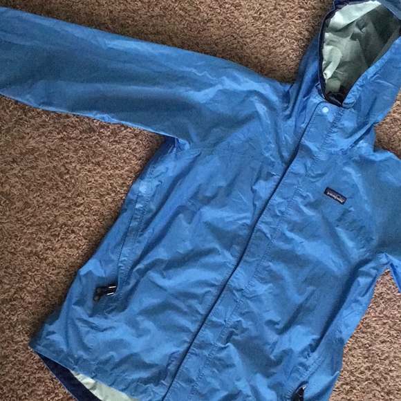 Blue PATAGONIA Rain Jacket - Picture 10 of 14